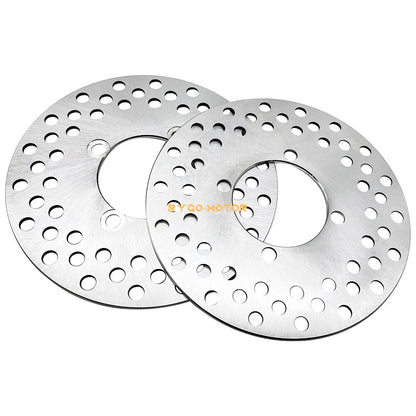 2 x Front Brake Disc Rotor for Yamaha Rhino YXR450F YXR660F YXR700F