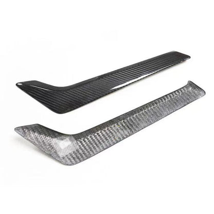 Carbon Fiber Side Fender Air Vent Trim + Mirror Cover for Infiniti Q60 (2015-2022)