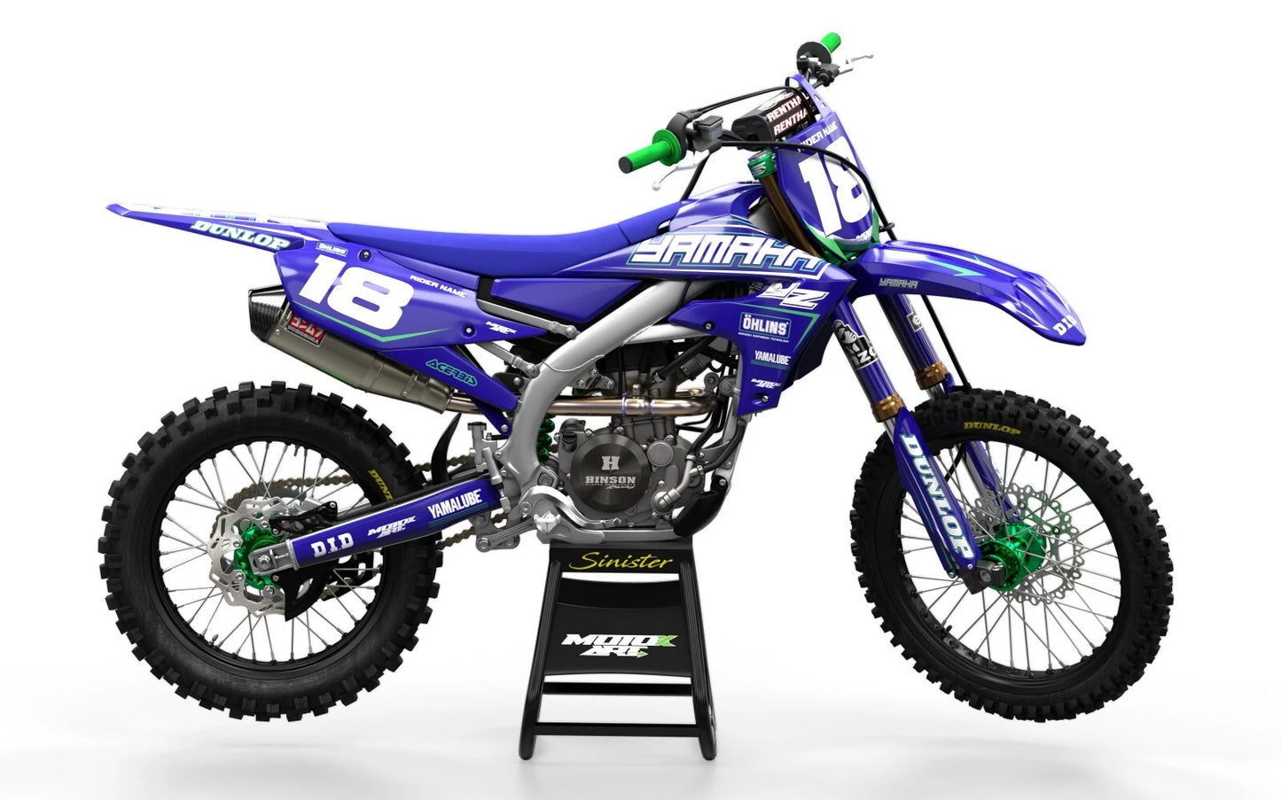 Yamaha Graphics Kit for YZF 250 YZ 250F 2019-2023 Sinister Style