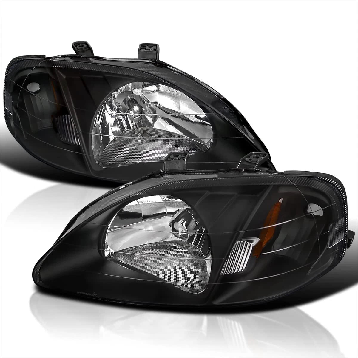 Headlight Amber Reflector for Honda Civic EJ EK EK4 EK9 (1999-2000)