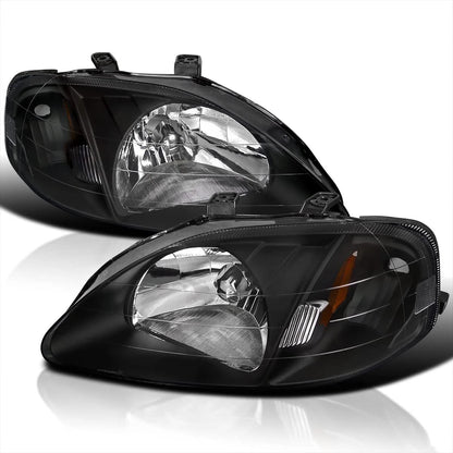 Headlight Amber Reflector for Honda Civic EJ EK EK4 EK9 (1999-2000)