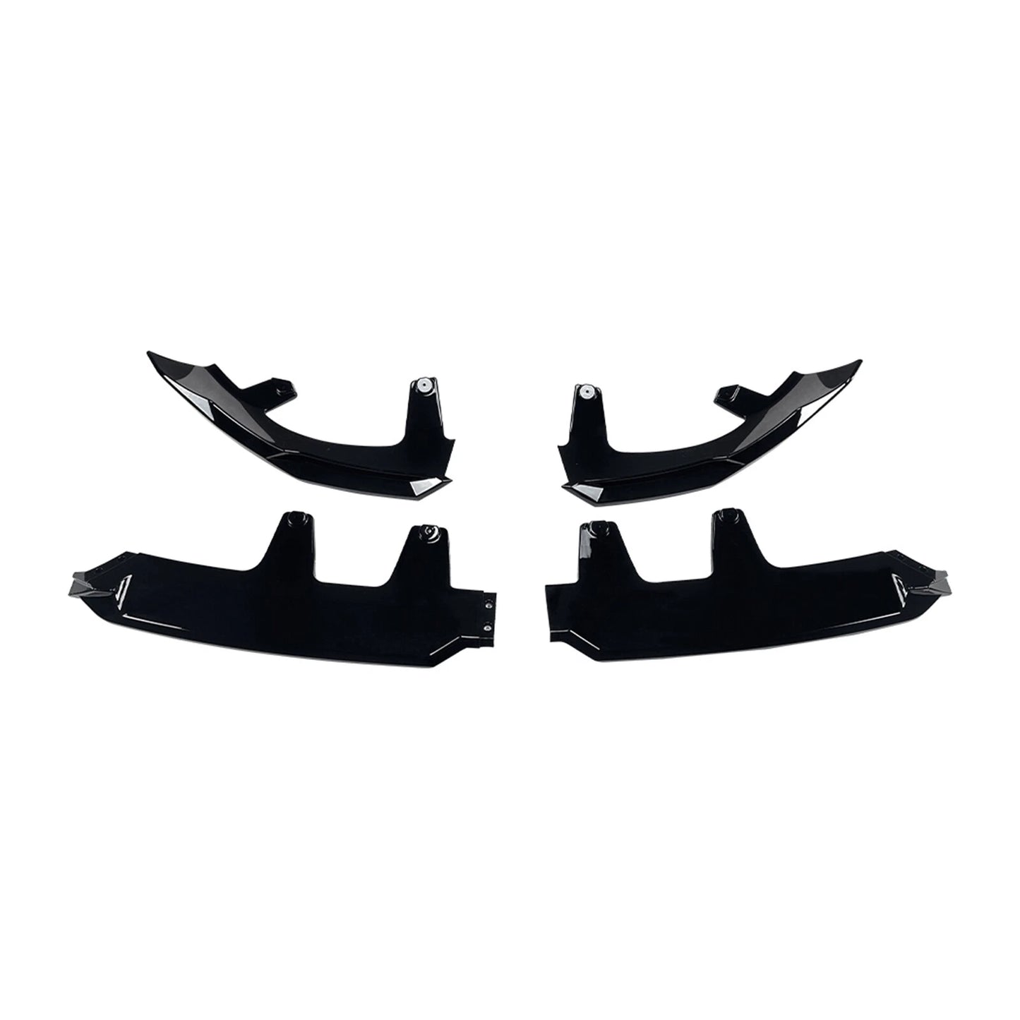 Gloss Black Front Lower Spoiler Lip for BMW X3 G45 M Sport (2025)