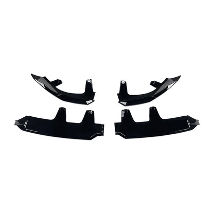 Gloss Black Front Lower Spoiler Lip for BMW X3 G45 M Sport (2025)