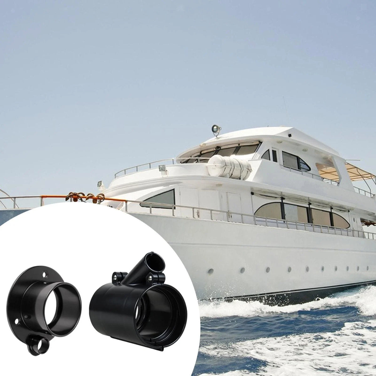 Outboard Rigging Hose Flange Union for Cables/Lines - Professional Wire