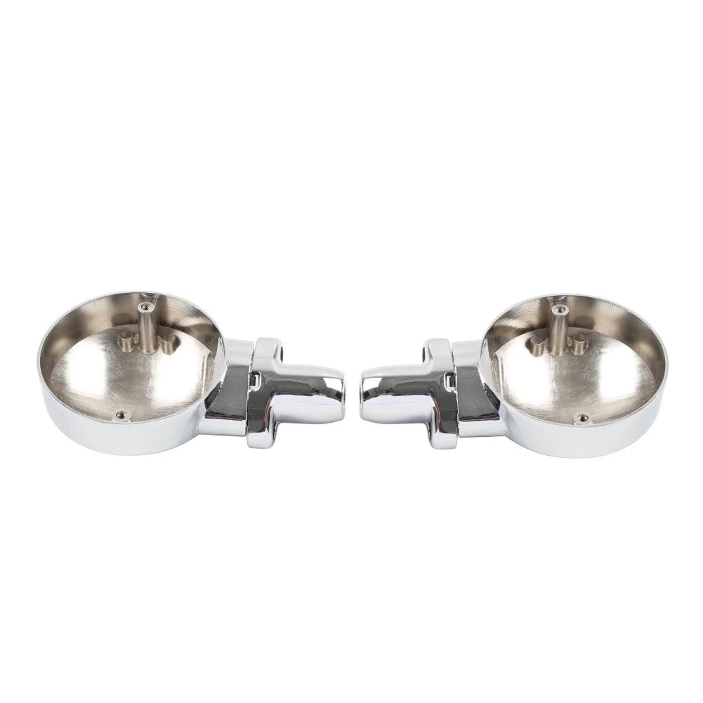 Chrome Front Turn Signal Housing Bracket for Harley Sportster & Street Glide
