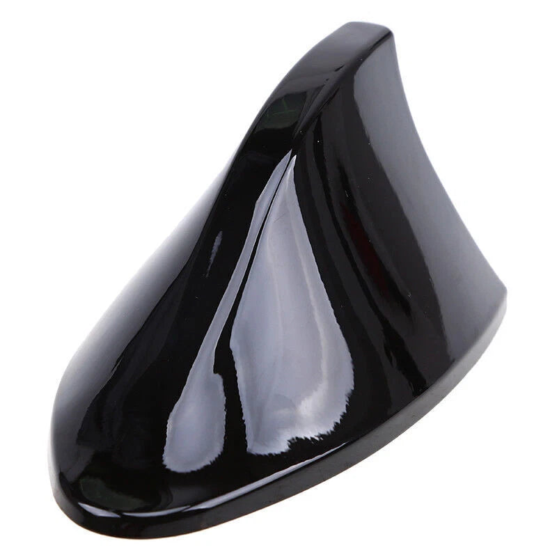 Gloss Black Universal Shark Fin Roof Car Antenna for Various Makes & Models