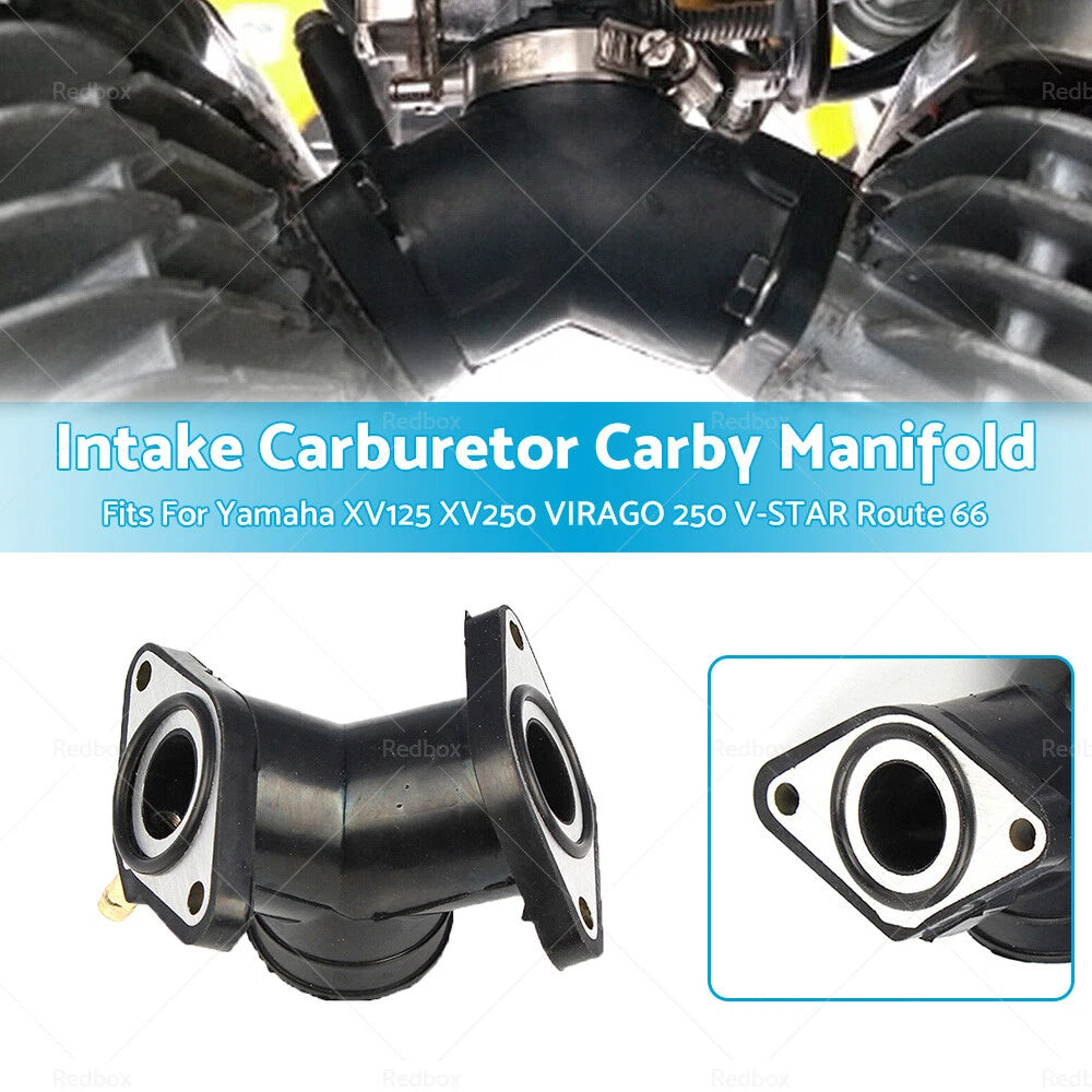 Intake Carburetor Manifold for Yamaha XV125 XV250 VIRAGO 250 V-STAR (1988-2007)