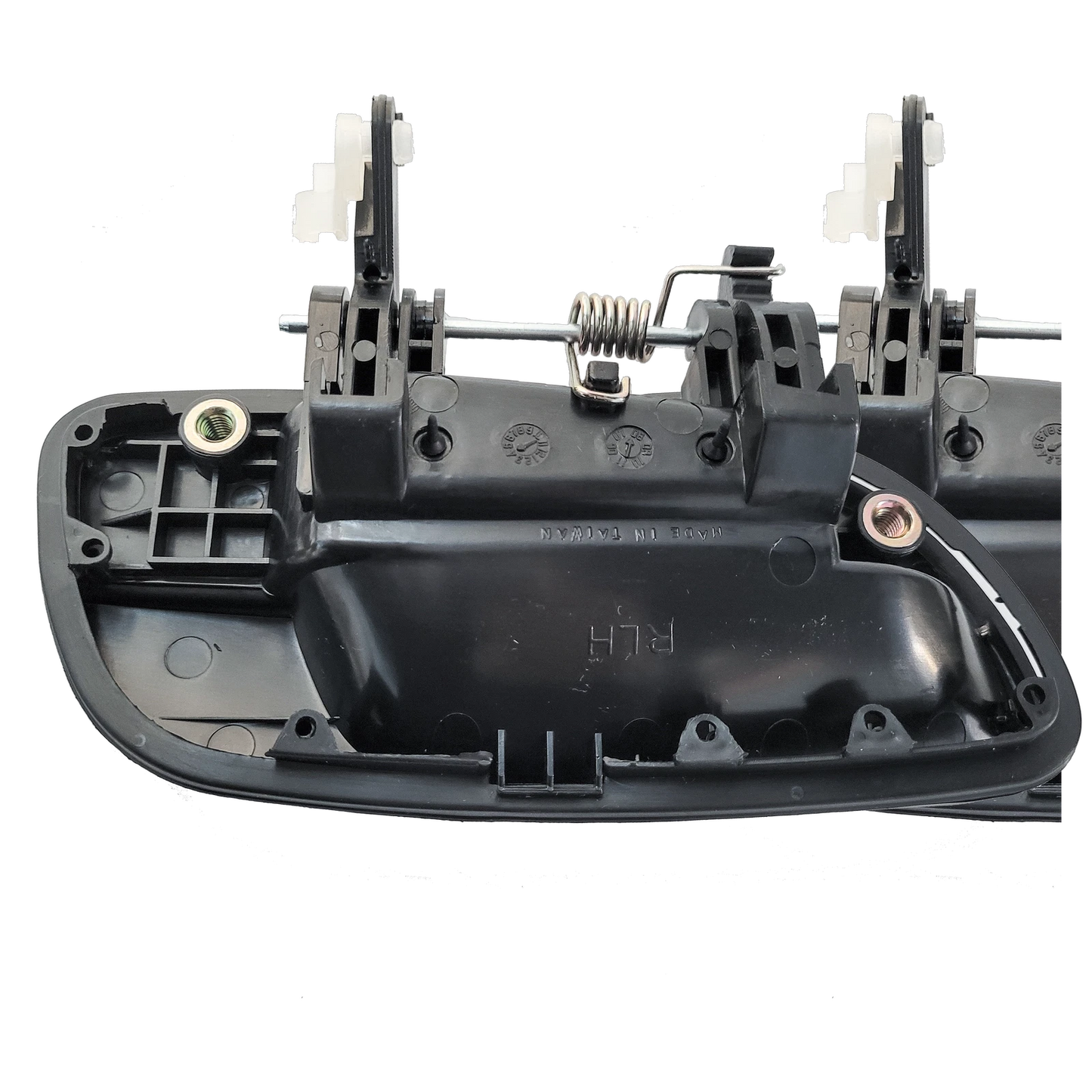 Smooth Black Rear Left Outer Door Handle for Hyundai Elantra (2000-2006)
