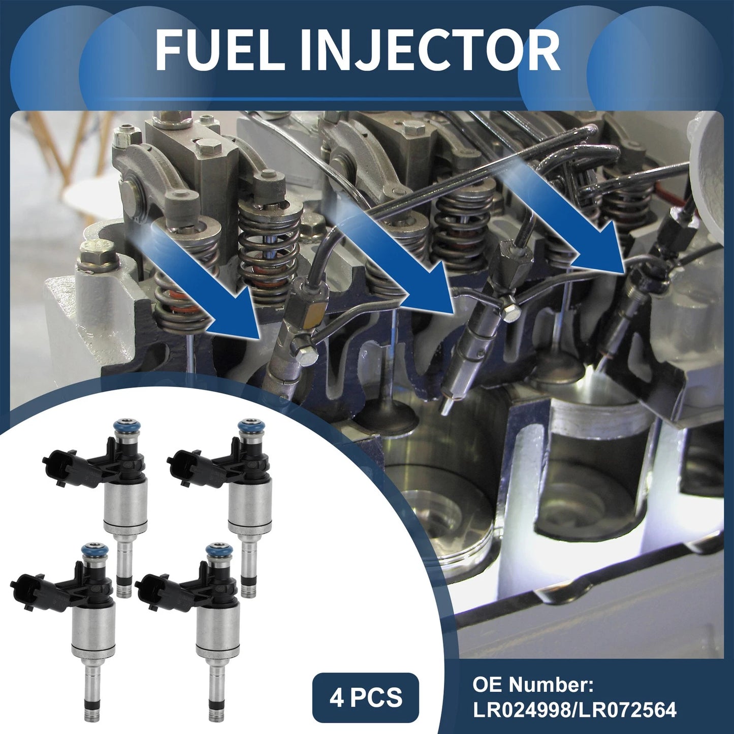 Fuel Injector  for LAND ROVER Range Rover Evoque 2.0 4x4 (2011-2017)