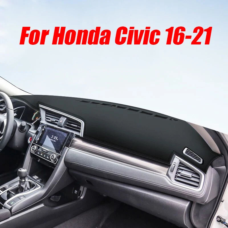 Dashboard Cover / Dash Protector Pad Mat for Honda Civic (2016–2021)