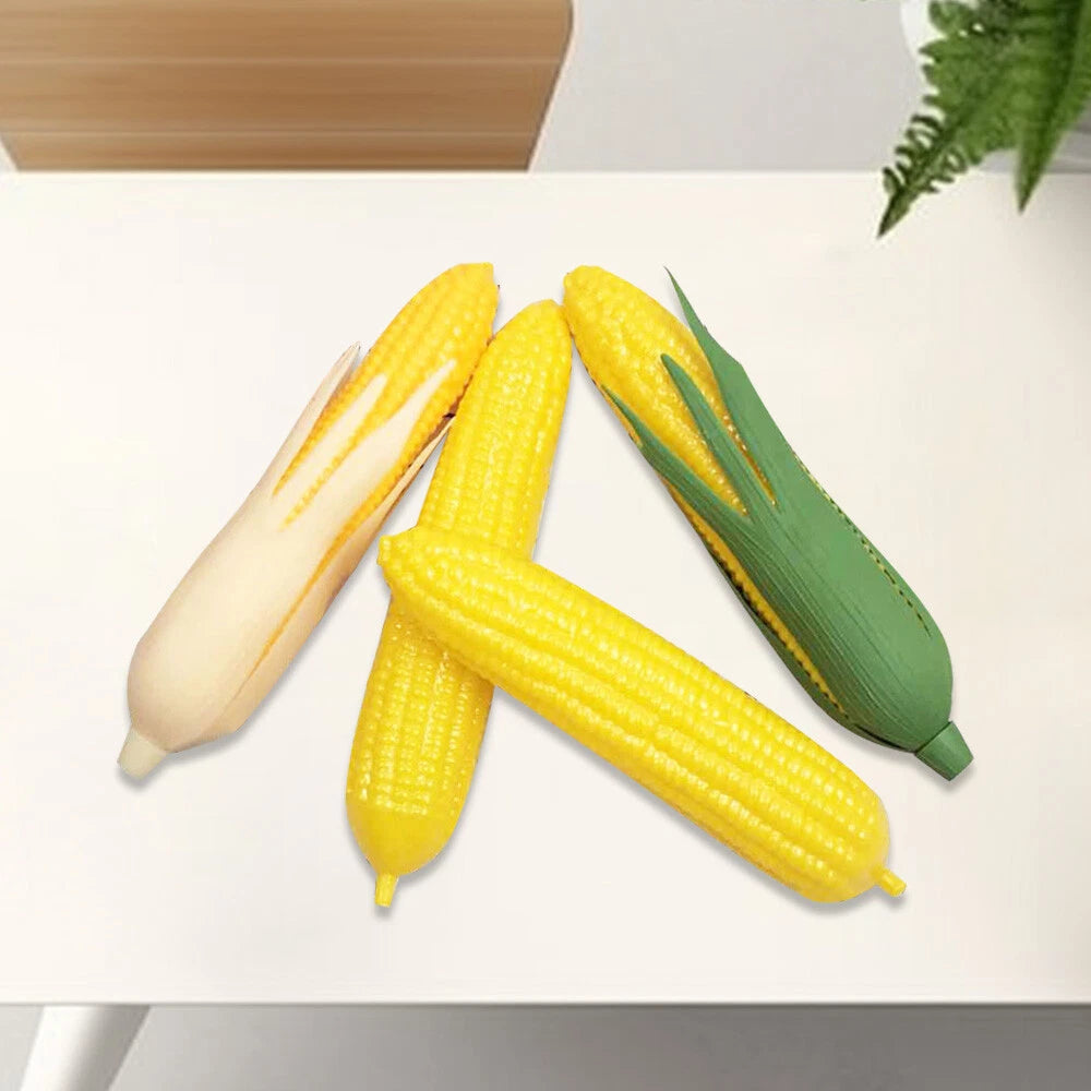6Pcs Faux Corn Simulation Props for Kitchen Decor