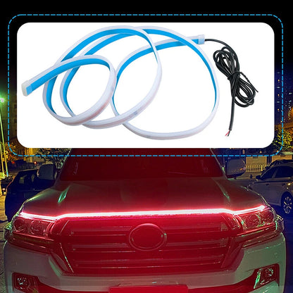 150cm Dynamic LED Hood Light Strip for Car - DRL Daytime Running Light