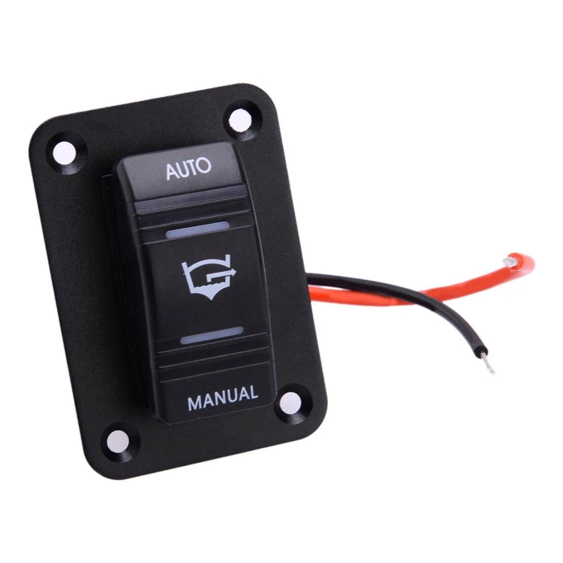 Rocker Switch Panel for Boat Bilge Pump Auto/Off/Manual 4 Pin ON/OFF