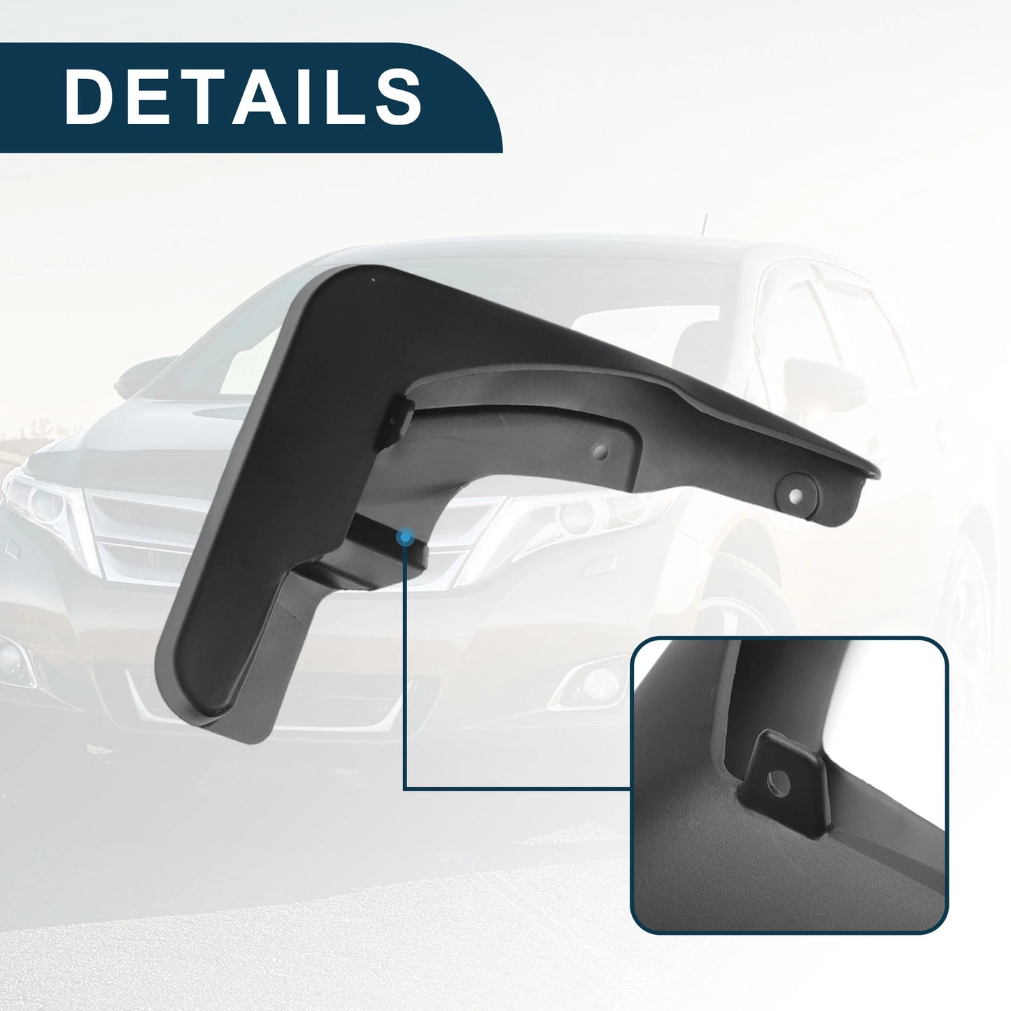 Mud Flap Splash Guard for Toyota Venza (2009-2016)