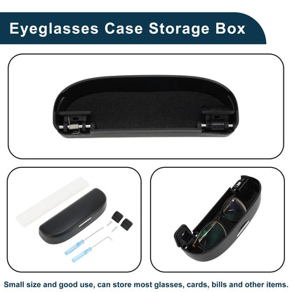 Sunglasses Case for Ford Kuga 3 MK3 ST-Line (2020-2025) - ABS Black 1 Set