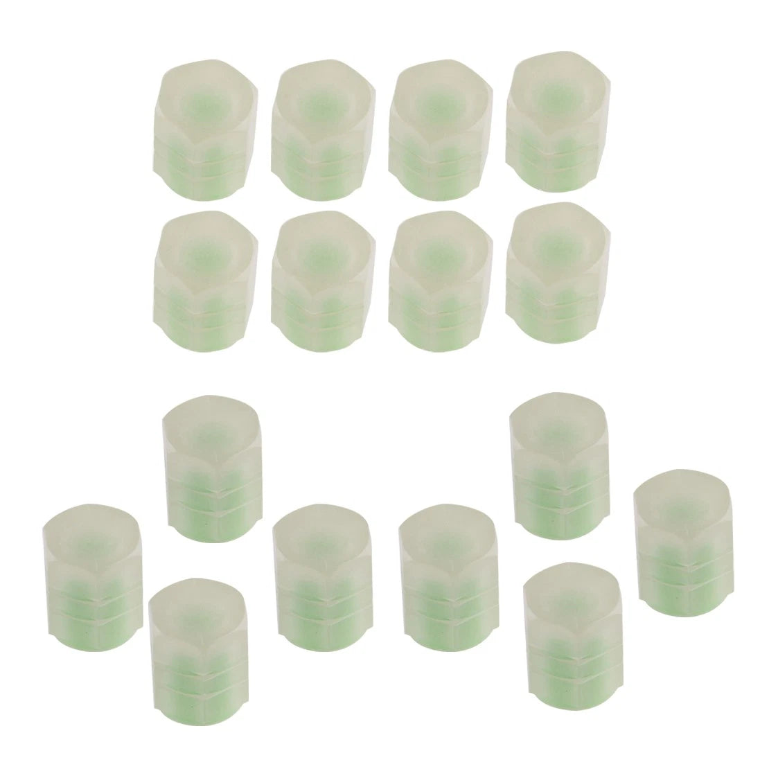 16 x Luminous Tire Valve Stem Caps