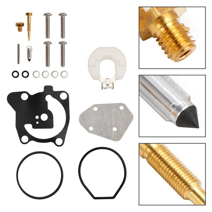Carburetor Repair Kit for Yamaha 2-Stroke 40HP E40X Outboard (1996-2000)
