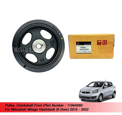 Crankshaft Pulley for Mitsubishi Mirage 5 Dr (2012-2022)