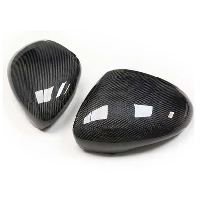 Real Carbon Fiber Wing Mirror Cover Trim Fit For Porsche Panamera 2017-2021