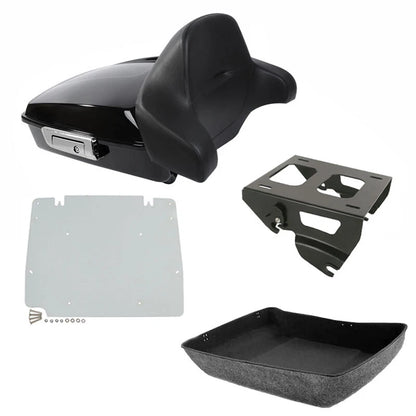 Chopped Trunk Solo Mount Plate for Harley Touring CVO Road Glide (2014-2025)