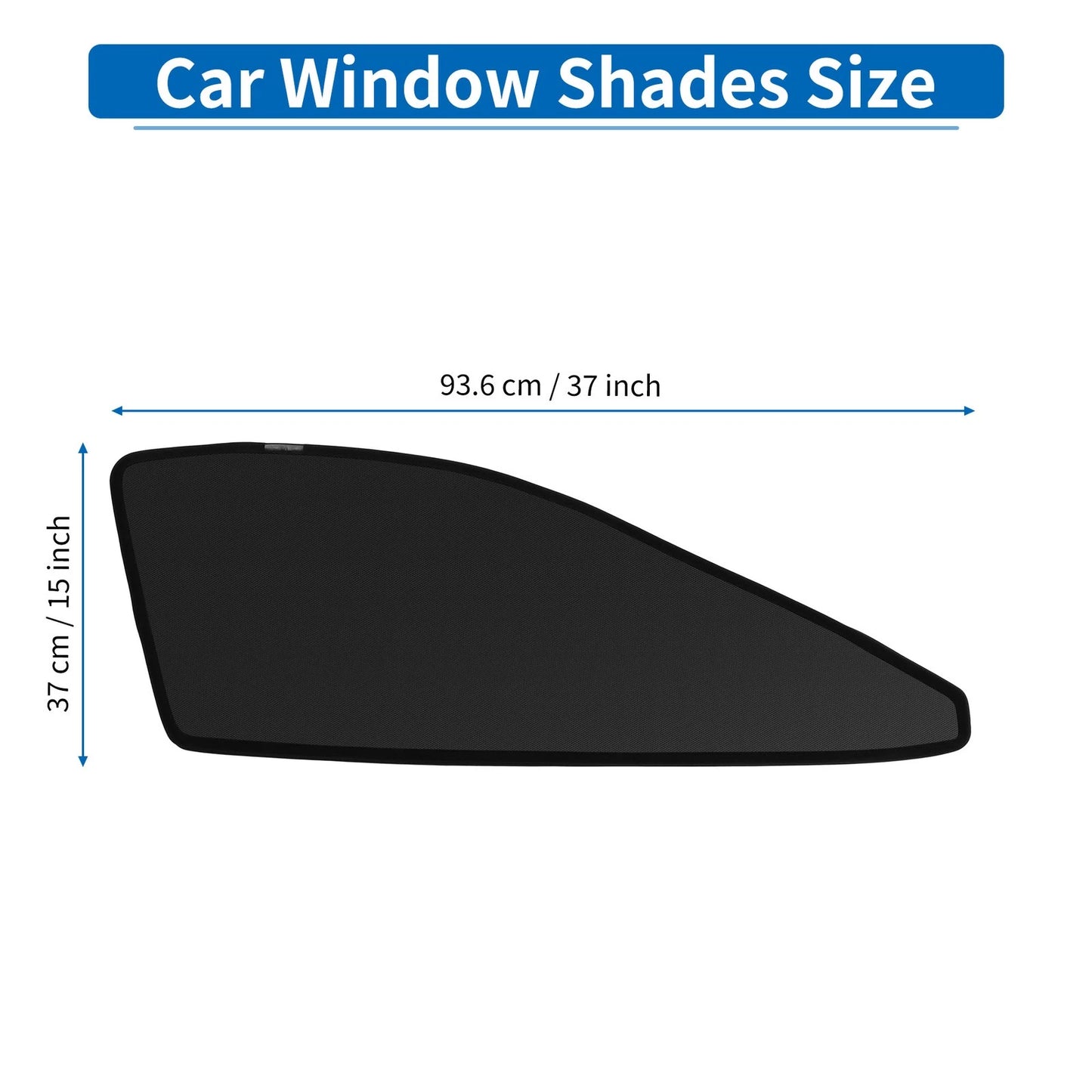 Window Cover Net Black for Toyota Corolla Cross 10 Series