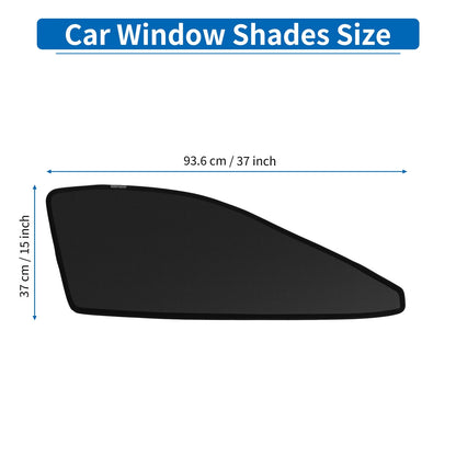 Window Cover Net Black for Toyota Corolla Cross 10 Series
