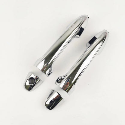 Outer Door Handle Chrome Front Pair Fits Toyota Hilux Revo SR5 4D Pickup 2015-19