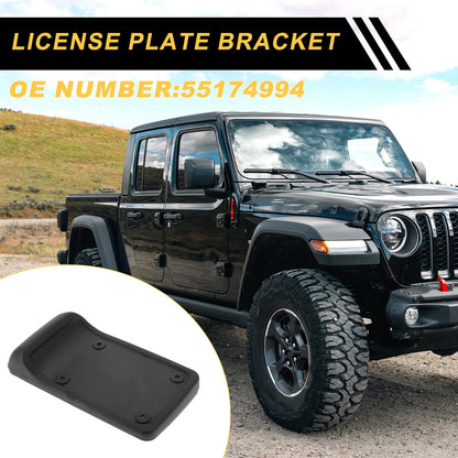 Front Bumper License Plate Bracket for Jeep Wrangler TJ (1997-2007)