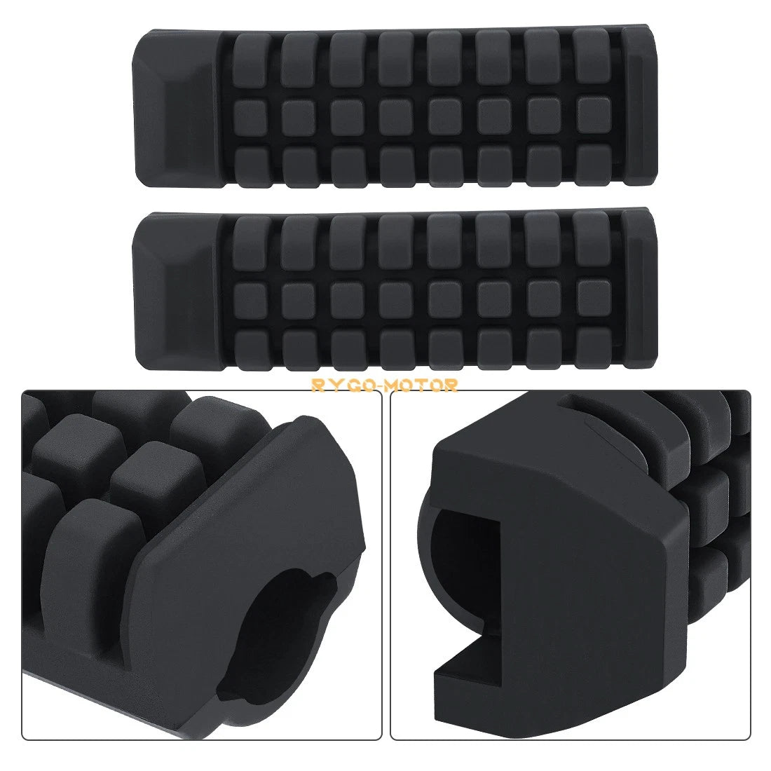 2 x Rubber Foot Pegs Rest for Suzuki LT80 LT 80 QuadSport (1987–2006)