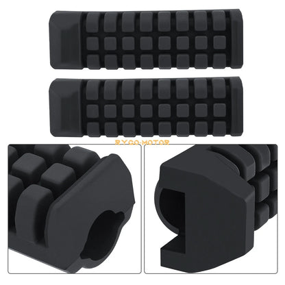 2 x Rubber Foot Pegs Rest for Suzuki LT80 LT 80 QuadSport (1987–2006)