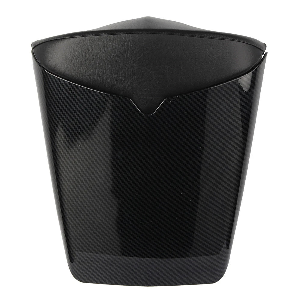 Carbon Fiber Look Rear Pillion Seat Back Cowl Cover for Daytona 675 (2009-2012)