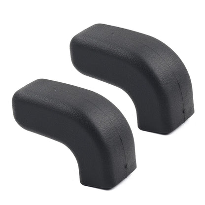 Black Front Bumper Tow Hook Cover for Jeep Wrangler JK JL JT (2007-2023)