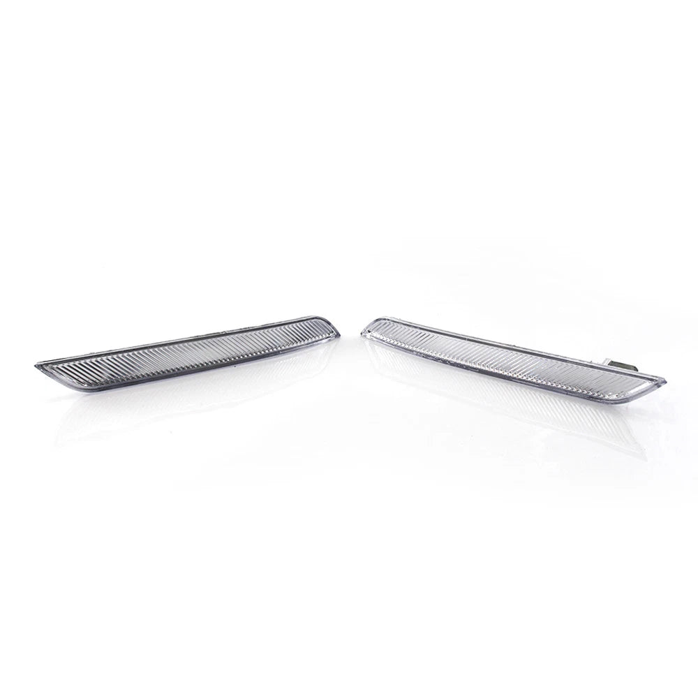 2 x Left+Right Clear White Side Marker Reflector for BMW X6 (2007–2014)