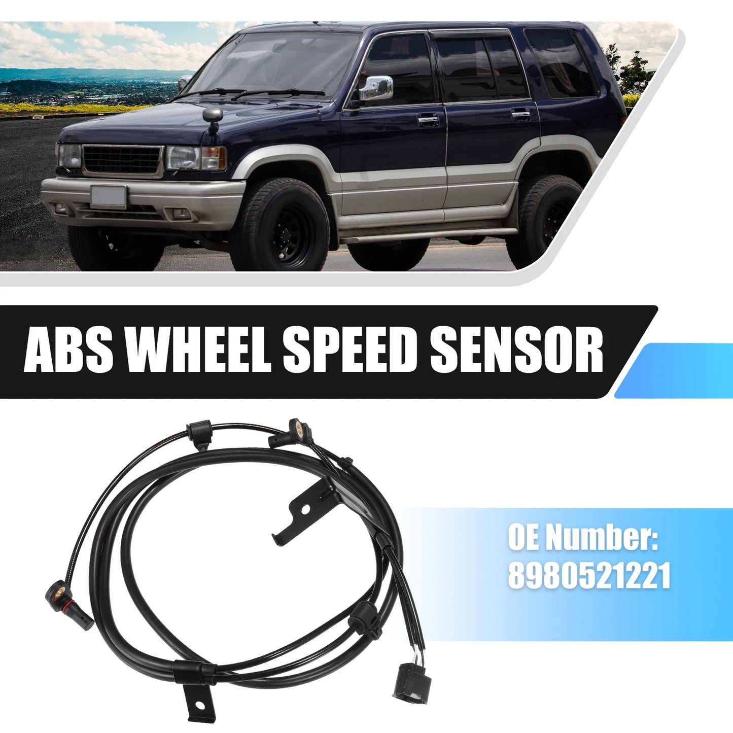 ABS Wheel Speed Sensor for Isuzu D-Max 2012-2020 ()