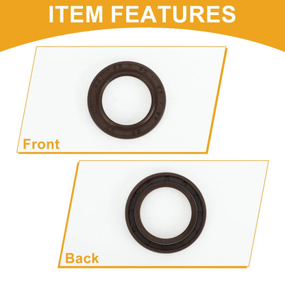 1x Front Crankshaft Oil Seal for CHEVROLET MATIZ (2011-2015)