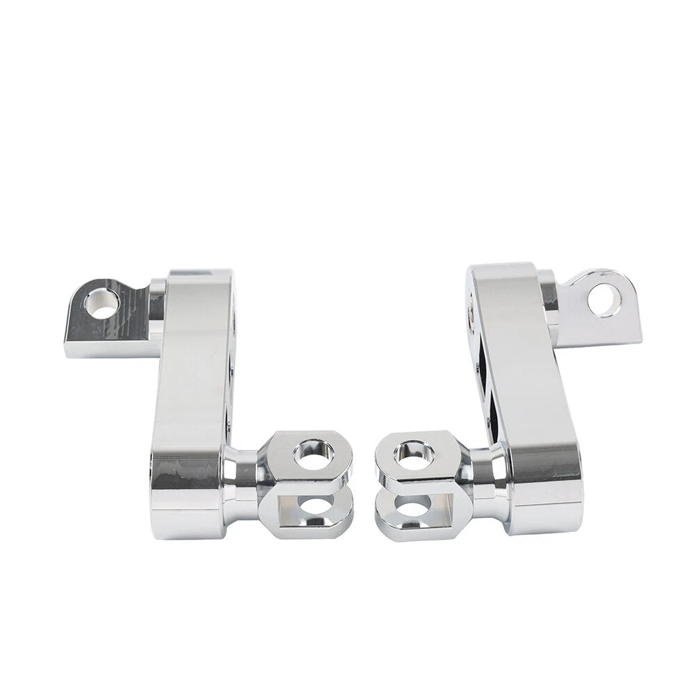 Foot Peg Mount Extensions for Harley Sportster XL883 XL1200 Softail Dyna (2004-2023)