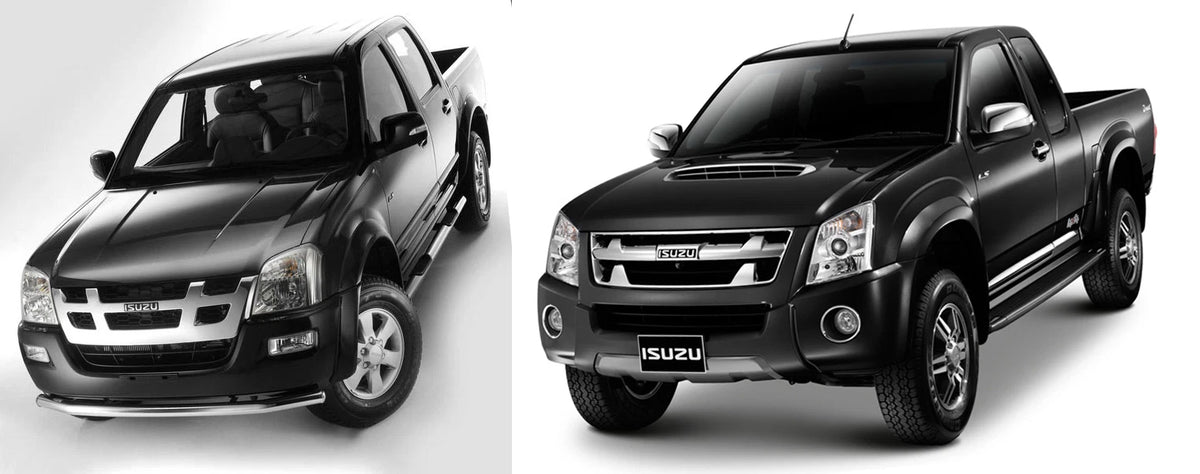 Inner Door Handles Chrome for Isuzu D-Max (2002-2011) - 2 x Interior Parts