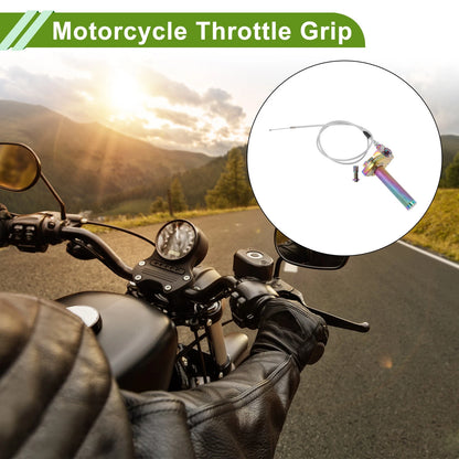 22mm CNC Aluminum Alloy Handlebar Multicolour for Motorcycle
