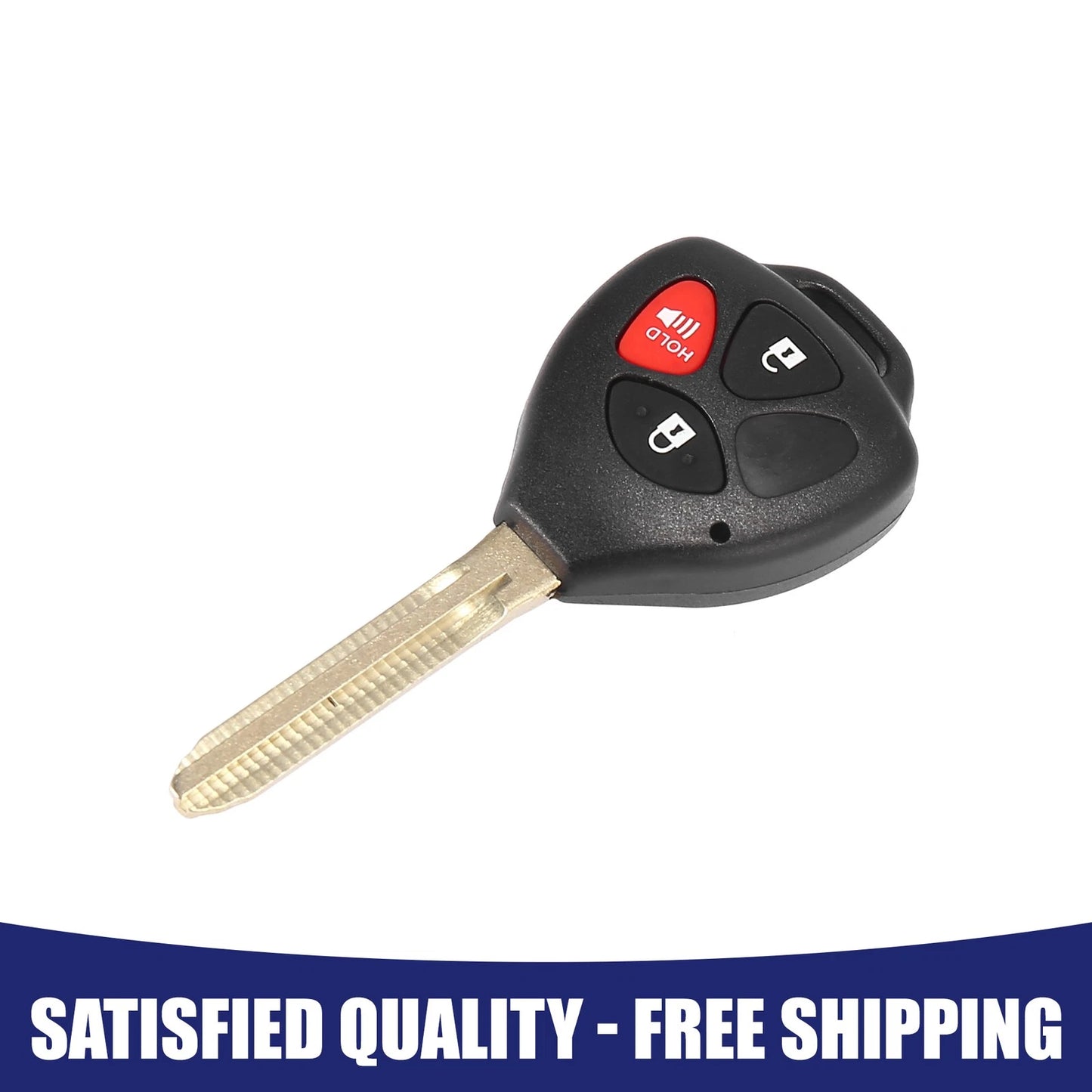 Uncut Key Remote Case HYQ12BBY for Toyota Camry (2007–2010)