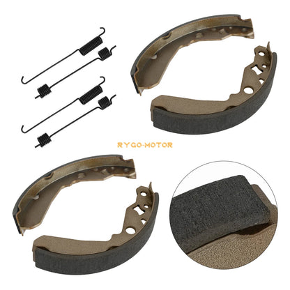 Rear Wheel Brake Drum & Shoes 2 x for Kawasaki Mule 550 KAF300C (1997–2004)
