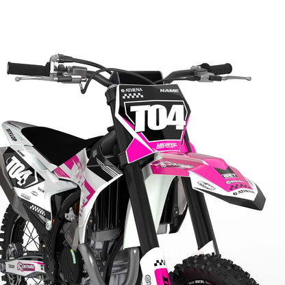 Swift Pink Full Sticker Kit for KTM SXF 2023-2025