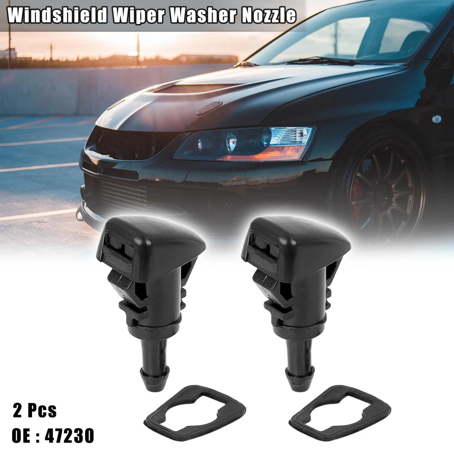 Windshield Wiper Washer Nozzles for Subaru Impreza (2008-2012)