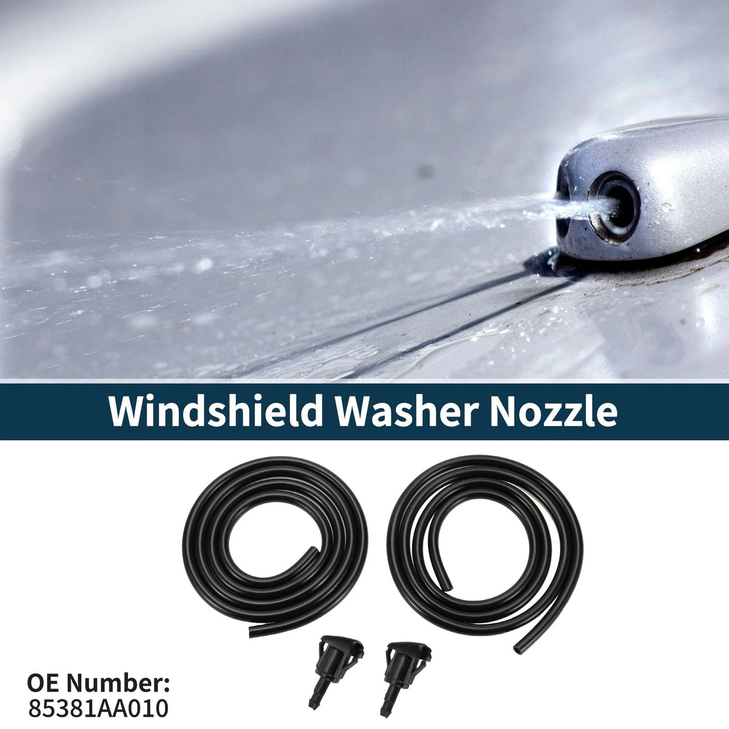 Washer Nozzle With Fluid Hose for Toyota Tacoma (2005–2010)