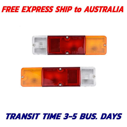 LH+RH Tail Light Rear Lamp Assembly Fits Suzuki Samurai Jeep SJ410 SJ413 1981-98