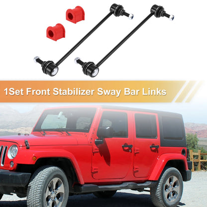 Front Stabiliser Sway Bar Link Set with Bushing for Jeep Patriot (2007-2017)