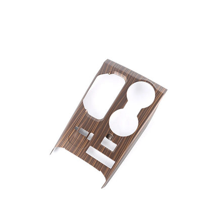 Gear Shifter Panel Cover for Toyota Highlander (2020-2022) Peach Wood Grain
