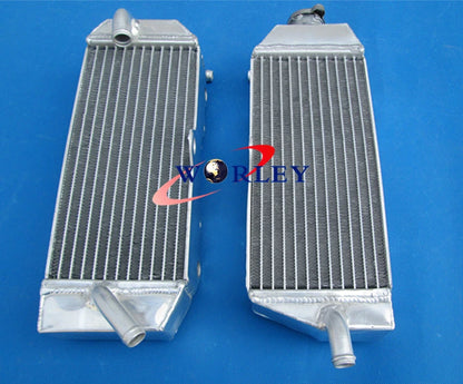 Aluminum Radiator for Yamaha WR400F (1998-2000) + Blue Hose