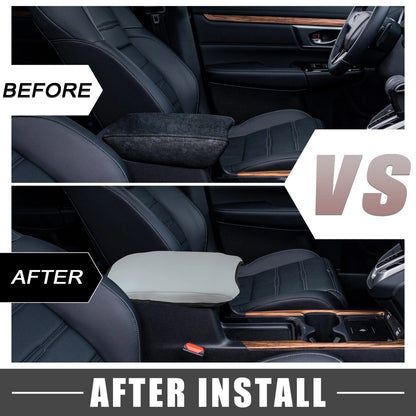 Car Center Console Armrest Cover for Toyota Camry (2012-2017) Gray