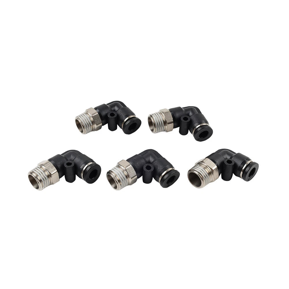 5 x 6mm Elbow Fittings G 1/4" for Tyre Changer