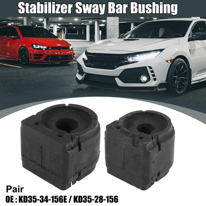 Front Rear Stabilizer Sway Bar Bushings for Mazda